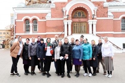 Волонтёры «Союза Маринс Групп» помогли подготовить Спасо-Преображенский собор к Пасхе