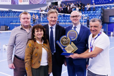 Коллектив «Союза Маринс Групп» гордится успехами волейбольного клуба «Динамо» (Москва)