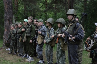 Военизированные сборы «Хочу стать морпехом» прошли в Нижнем Новгороде