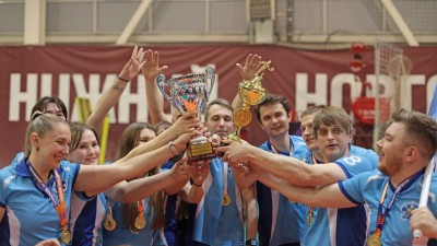 Корпоративный чемпионат «Союза Маринс Групп» по волейболу выявил сильнейших