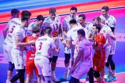 Волейбольный клуб «Динамо» (Москва) не сдаёт позиций в Суперлиге