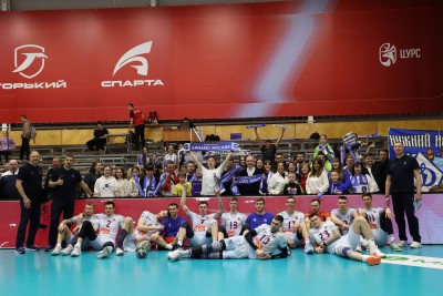 Победа волейболистов «Динамо» (Москва) в Нижнем Новгороде